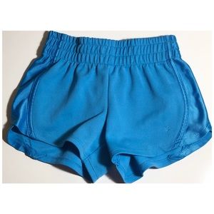 Small blue Danskin athletic shorts.